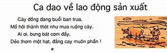 Thơ Lao Động Sản Xuất