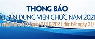 Thông Báo Tuyển Dụng Viên Chức Năm 2021 Đồng Tháp