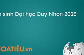 Tuyển Sinh Thạc Sĩ Đại Học Quy Nhơn 2023